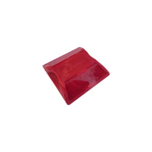 coh 0028 tacha vial doble reflectivo color rojo base arenosa